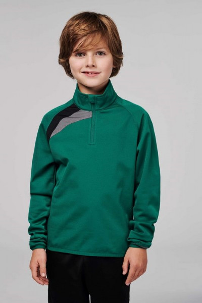 PROACT® Kindertrainingsweater Met Ritskraag