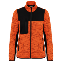 Fluorescent Orange Melange / Black