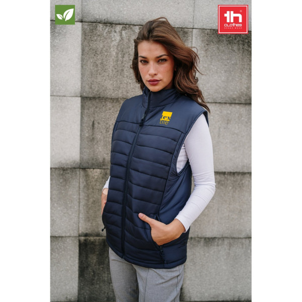 THC CLOUD. Gevoerd vest (unisex)