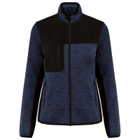 Navy Melange / Black