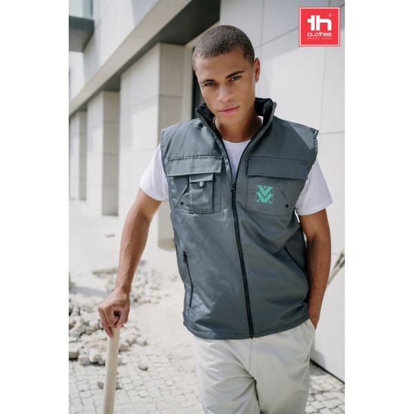 THC STOCKHOLM. Workwear gevoerde bodywarmer